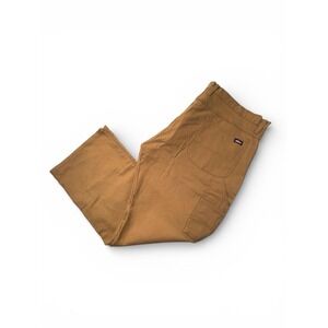 Dickies Brown Denim Carpenter Pants Mens 42x30
